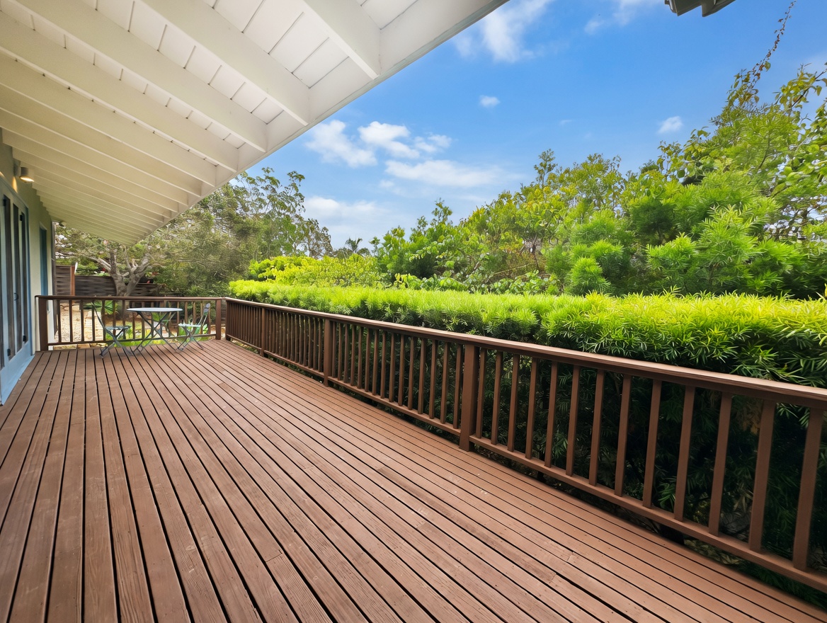 Deck after